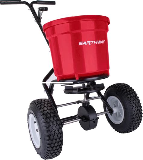 Earthway 2150 50 Lb 22 Kg Commercial Broadcast Fertilizer Spreader Red Heavy