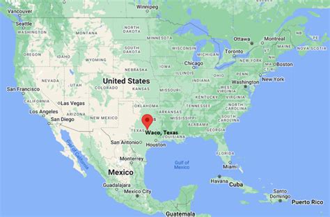 Where is Waco, TX, USA? | Location Map of Waco, Texas