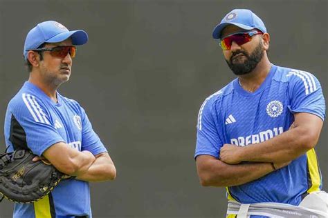 Bgt Captain Rohit Sharma And Coach Gautam Gambhir May Be