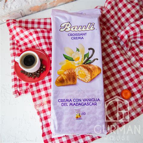 Купить Круассаны с ванильным кремом Bauli 10 шт в Украине ᐉ Цены ...