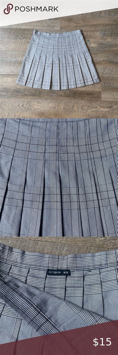 Gray Plaid Skater Skirt Retailers Imrd Cucuta Gov Co