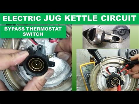 How To Repair Electric Kettle Electric Heater Jug Bypass