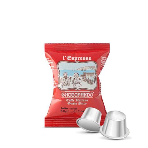 Nespresso Gattopardo Ricco Capsule Aromaticafe