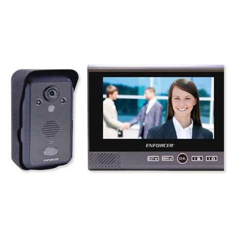 Seco Larm Enforcer Wireless Video Door Phone Kit