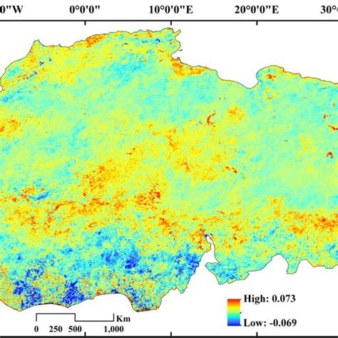 Trend Of Drought Frequency Over North And West Africa From To