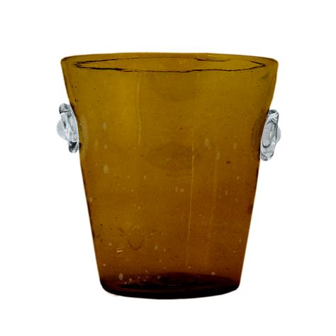 Clear Glass Ice Bucket Sobremesa