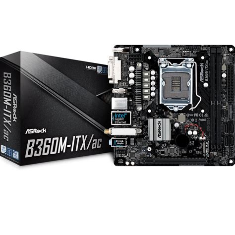 ASRock B360M ITX Ac Intel B360 So 1151 Dual Channel DDR4 Mini ITX