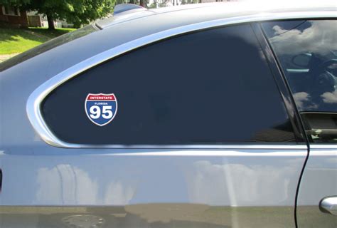 Interstate 95 Road Sign Florida Sticker - U.S. Custom Stickers