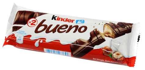 KINDER BUENO gaufrettes enrobée de chocolat au lait crémeux et noisette