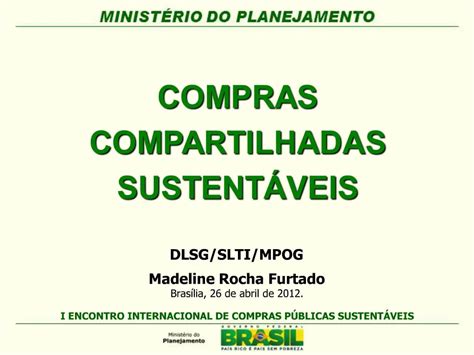 PPT COMPRAS COMPARTILHADAS SUSTENT VEIS PowerPoint Presentation Free