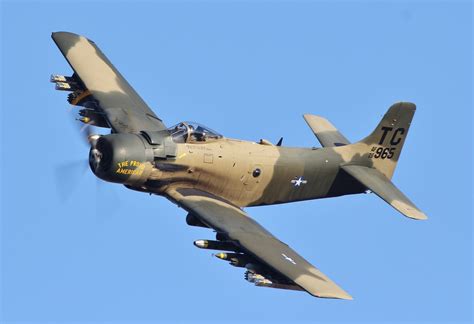 The Douglas A 1 Skyraider The Best Attack Plane Ever Made