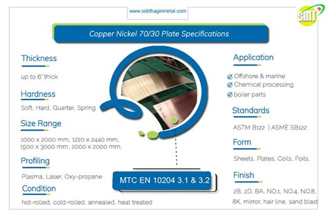 Copper Nickel Plate And Astm B Uns C Shim Sheet Strip