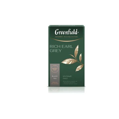 Greenfield Чай черный Rich Earl Grey, 100 г - купить с доставкой по ...