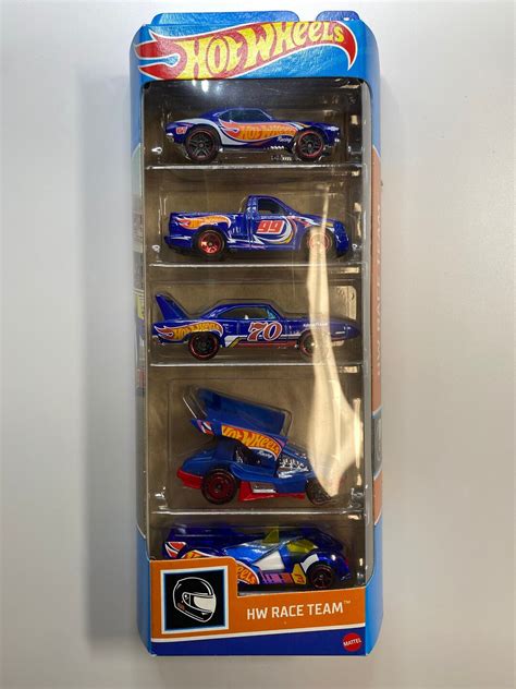 Hot Wheels Hw Race Team Pack Gift For Collectors Etsy