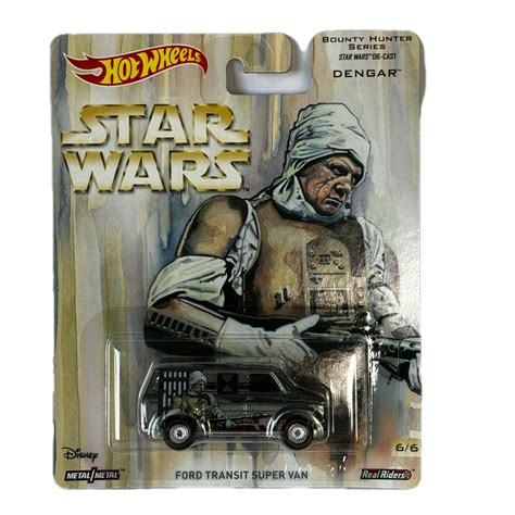 Hot Wheels Pop Culture 2017 STAR WARS Bounty Hunter SET COMPLETO 6 minis Casal Coleção