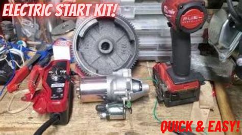 How To Install An ELECTRIC START KIT On Any 6 5 Hp Honda Clone Engine