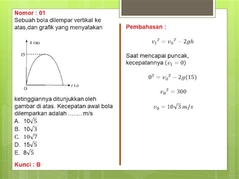 Ulimorangkir Seri Soal Dan Pembahasan Glb Dan Glbb