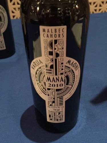 Château Saint Sernin Varua Maohi Mana Cahors Malbec Vivino