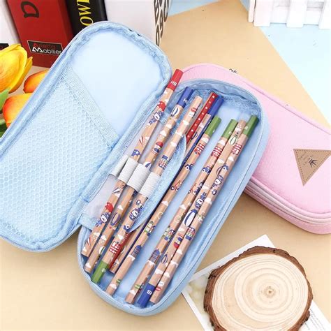 Stationery Oxford Pen Bag Student Kids Prize School Pencil Case Box