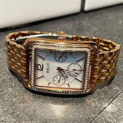 Relic Ladies Rose Gold Relic Watch - New Battery | Grailed