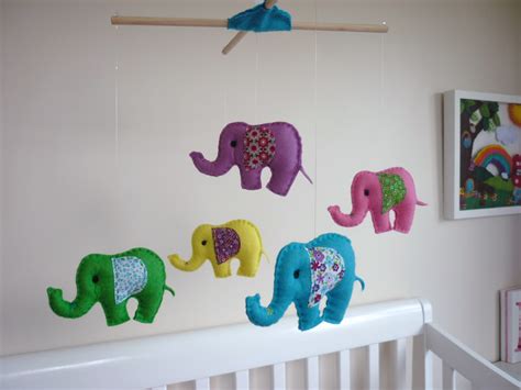 Maisie Moo New Rainbow Baby Elephant Mobile