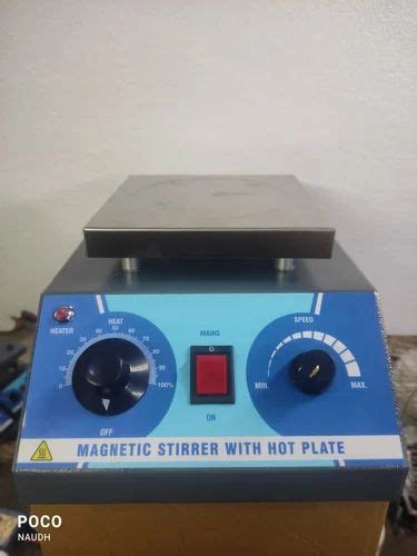 Magnetic Stirrer With Hot Plate 2ltr At 13503 Ekta Vihar Ambala ID 26794989462