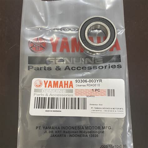 Jual YAMAHA 6003 BEARING MOTOR LAHAR LAHER RODA BANTALAN BOLA TUTUP