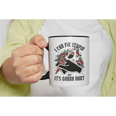 Cana Cu Aparat De Tatuaje Text In Engleza I Can Fix Stupid But It's