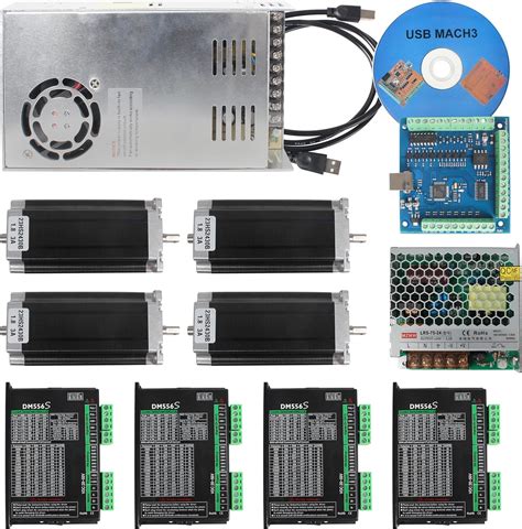 Amazon Rattmmotor Axis Usb Mach Cnc Controller Kit Nema