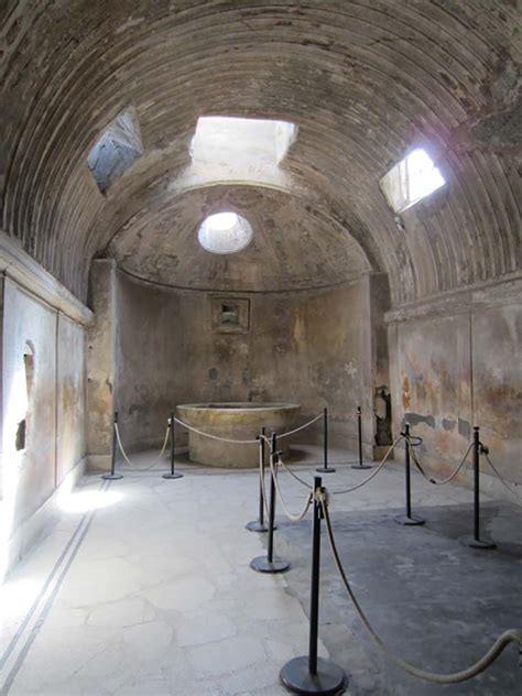 Vii Pompeii May Caldarium Looking South Towards Large