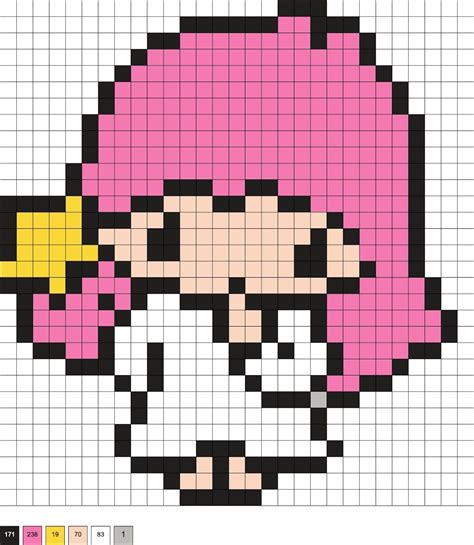 Sanrio Perler Beads Free Patterns Easy Pixel Art Pixel Art