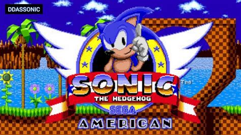 American Sonic The Hedgehog Sonic Hack Longplay YouTube