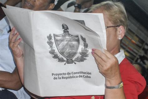 La legalidad y el nuevo proyecto de Constitución Artículos Cuba