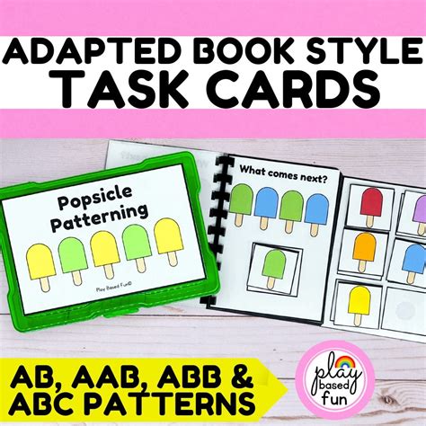 Literacy And Math Task Boxes For Special Education Autism Prek Ecse