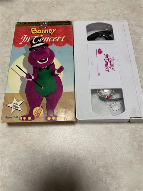 Barney Barney In Concert Vhs Classic Grelly Usa