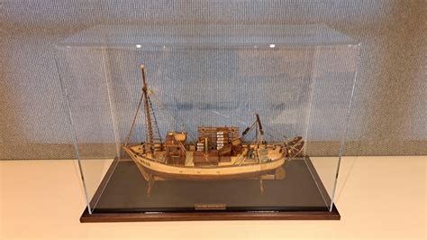 Model Ship Acrylic Display Case Made To Your Sizes Choice Of Base