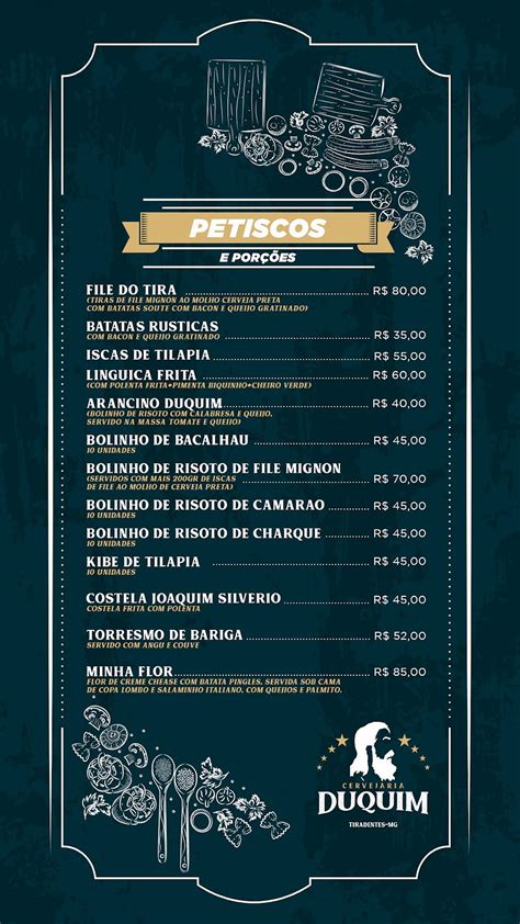 Menu Em Cervejaria Em Tiradentes Duquim Pub Bar Tiradentes