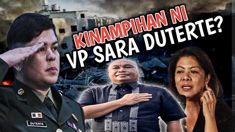 BREAKING NEWS VP SARA KINAMPIHAN SI KA ERIC AT BADOY DI NA SYA UNITEAM