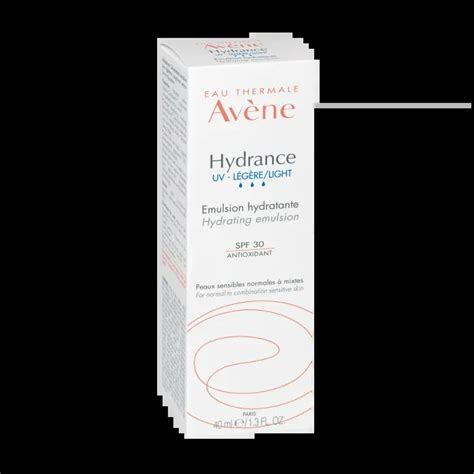 Emulsión Hidratante Ligera Avène Hydrance Anti UV SPF 30 40ml