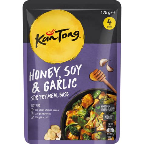 Kan Tong Honey Soy Garlic Stir Fry Meal Base Pouch G