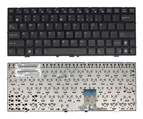 Bàn phím Keyboard Laptop ASUS 1000HE Màu Đen Màu Trắng