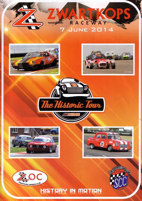 Zwartkops The Motor Racing Programme Covers Project