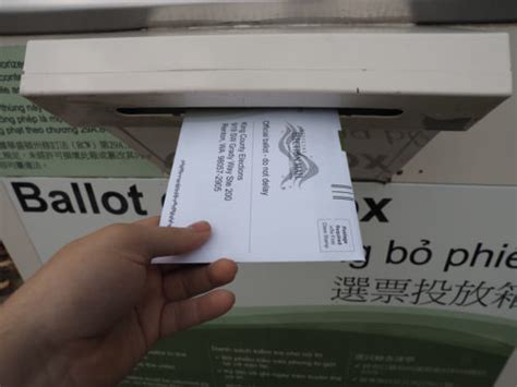 Good News Break King County Testing Prepaid Postage On Ballot Return