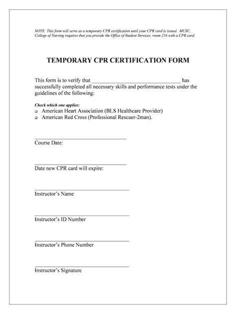 Cpr Form – Fill Out And Sign Printable Pdf Template | Signnow in Cpr Card Template – Sample ...