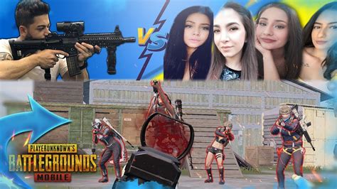 1 V 4 KIZLARA KARSI OLUM OYUNU KIZLAR CILDIRDI PUBG MOBILE FPP