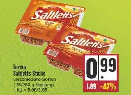 Lorenz Saltletts Sticks Angebot Bei EDEKA