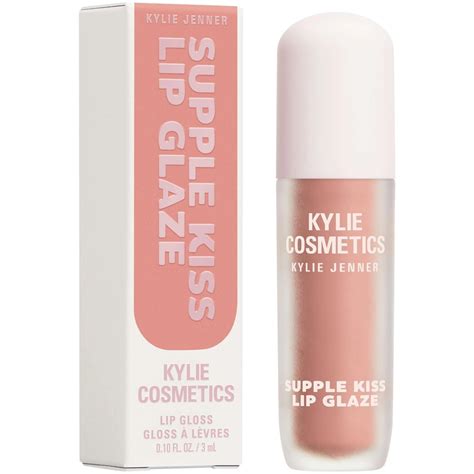 Supple Kiss Lip Glaze Lip Gloss Nude Kiss 004 12h Hydration Lightweight Vegan Formula CTC