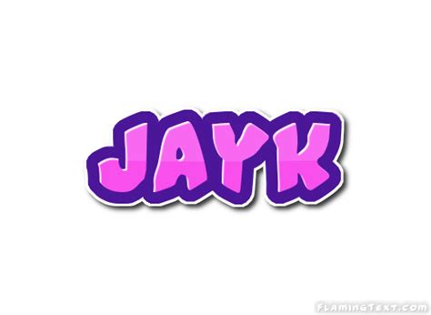 Jayk Logo Herramienta De Diseño De Nombres Gratis De Flaming Text