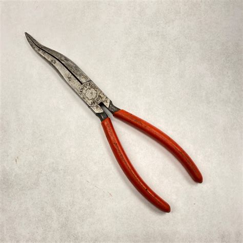 Knipex 8 Curved Tip Bent Long Nose Pliers 38 200 Shop Tool Swapper