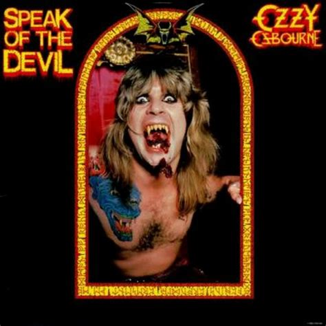 Ozzy Osbourne Speak Of The Devil Banner Huge X Ft Fabric Poster